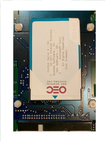 GE OEC SRAM 9600 Boot Ready